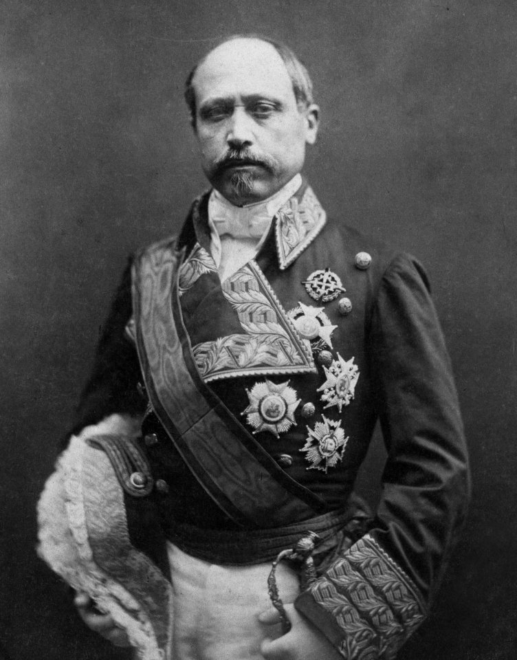 Nadar's photo of Serrano (Retouched)