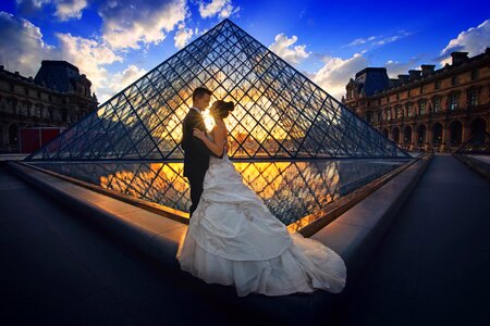 Background paris honeymoon photo