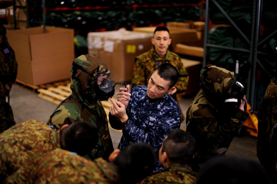 NAF Misawa & JGSDF soldiers break through language barriers 150226-N-EC644-301