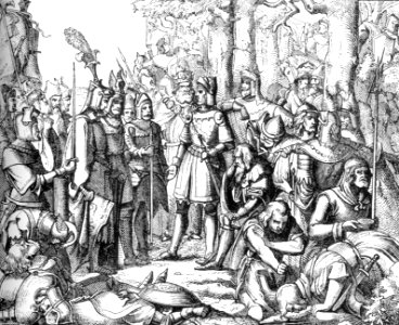 Nach der Schlacht bei Mühldorf1