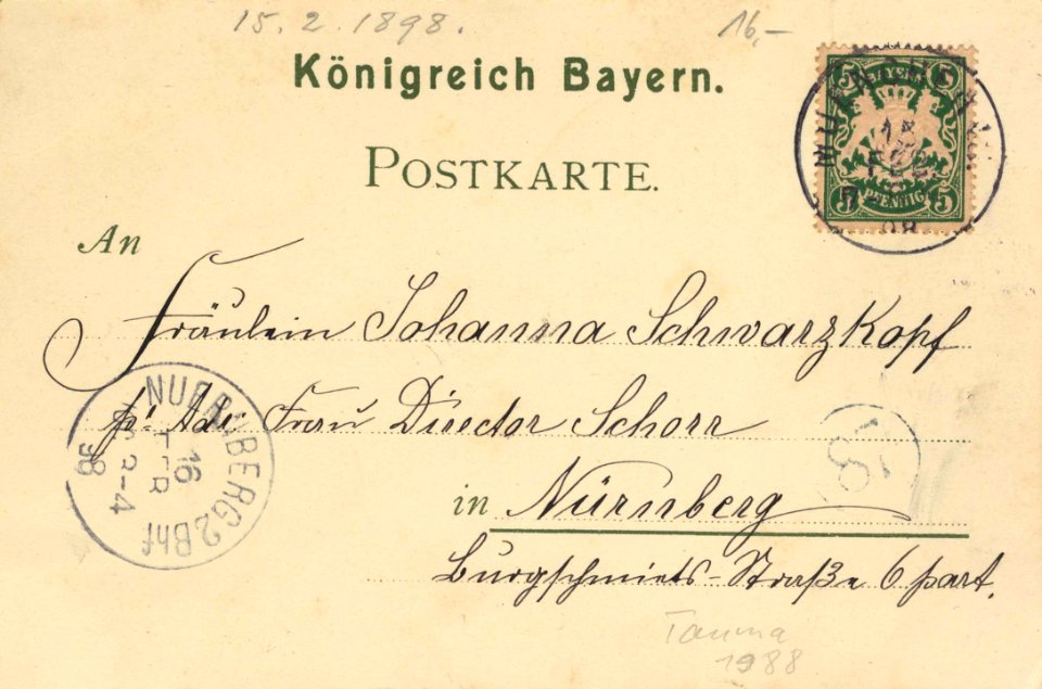 München, Bayern - Isartor (back) (Zeno Ansichtskarten)