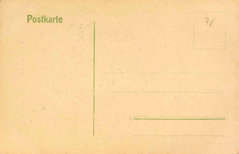 München, Bayern - Portal an der Residenz (back) (Zeno Ansichtskarten)