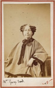 Nadar - Mme. George Sand - Google Art Project photo