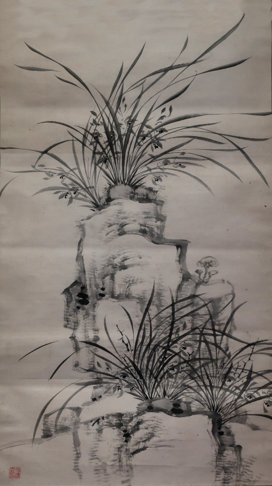 Elegant Orchid by Nakabayashi Chikutō, 1827