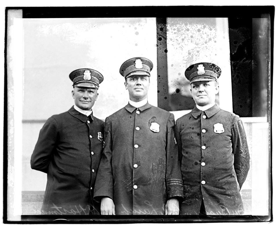 Names on the side- J.W. DuBusley, C.A. Lamb, H. Hartman LOC npcc.02604