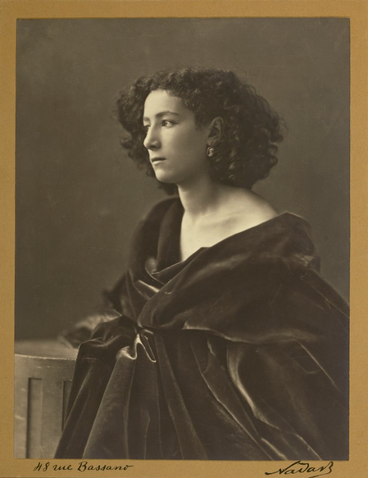 Nadar, Sarah Bernhardt - Getty Museum