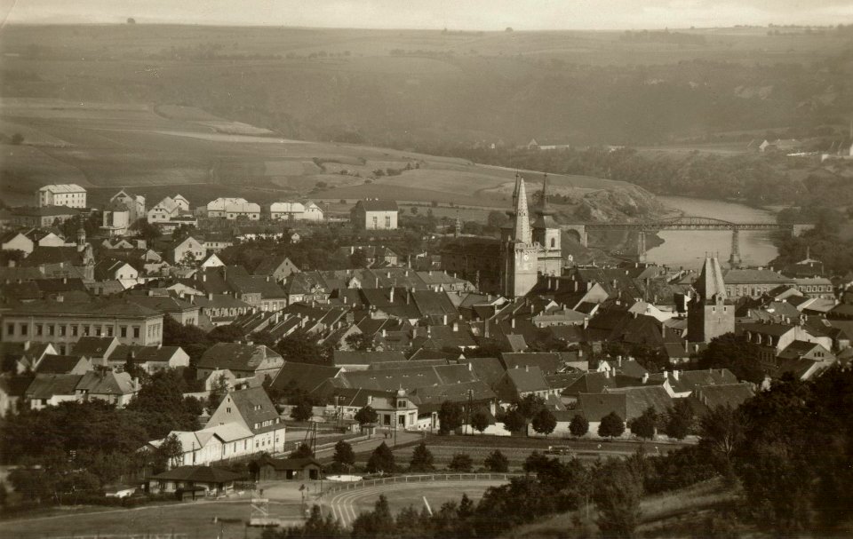 Město Kadaň - historická fotografie