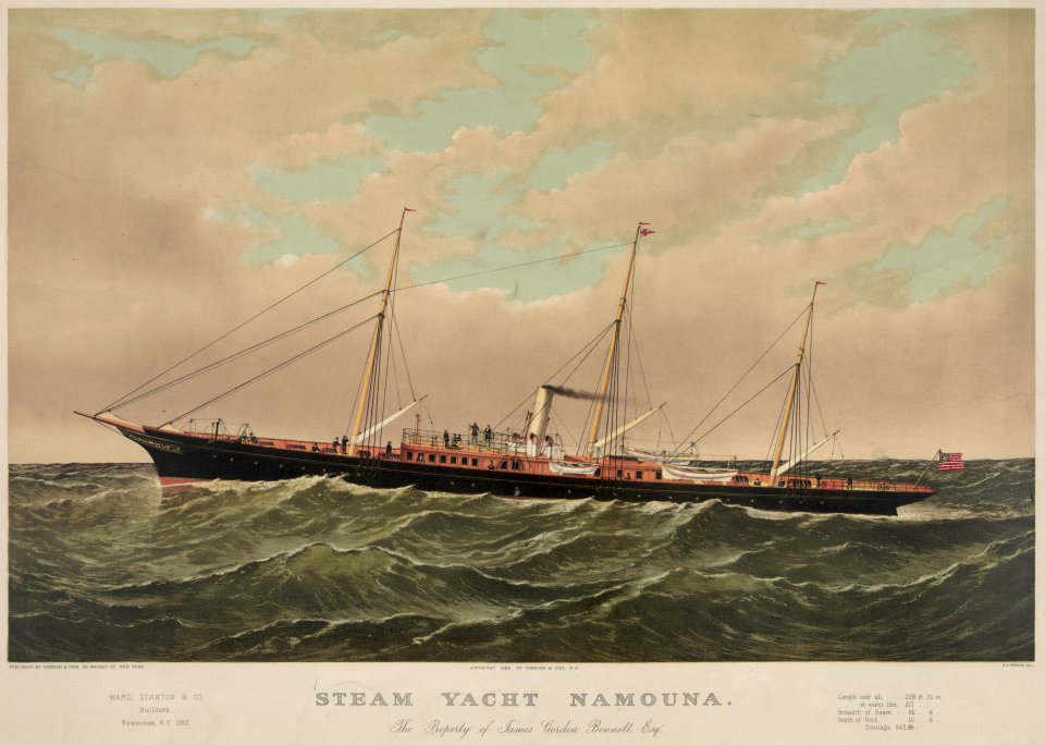 Namouna (steam yacht) by Parsons