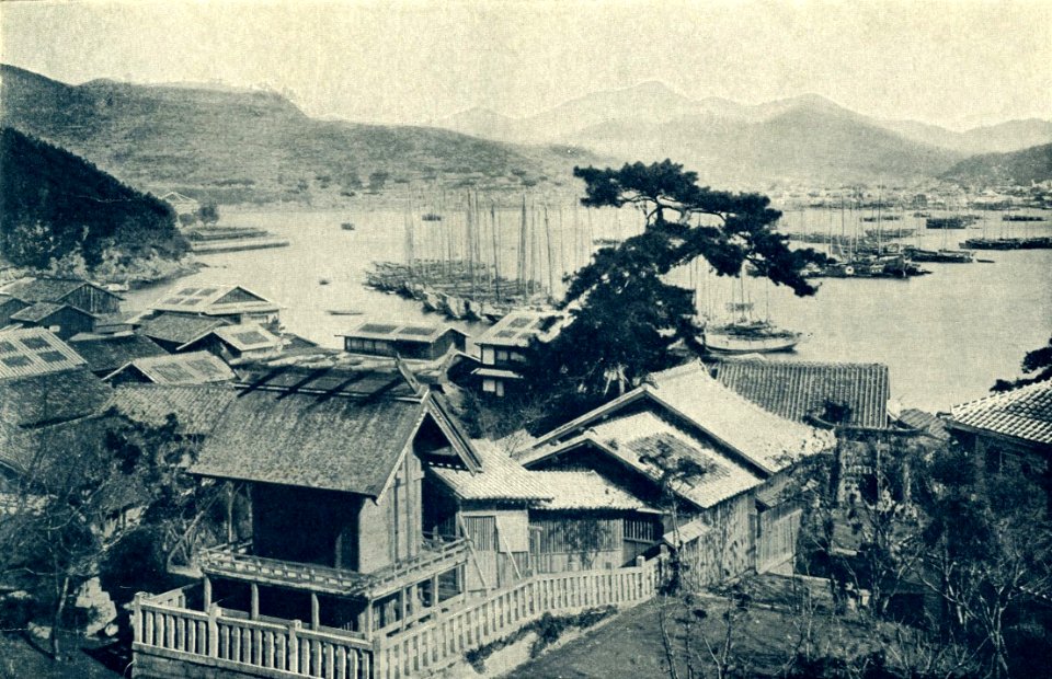 Nagasaki bay. Before 1902