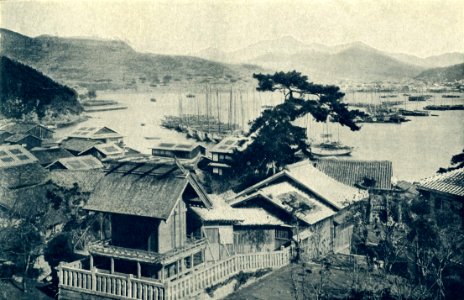Nagasaki bay. Before 1902 photo