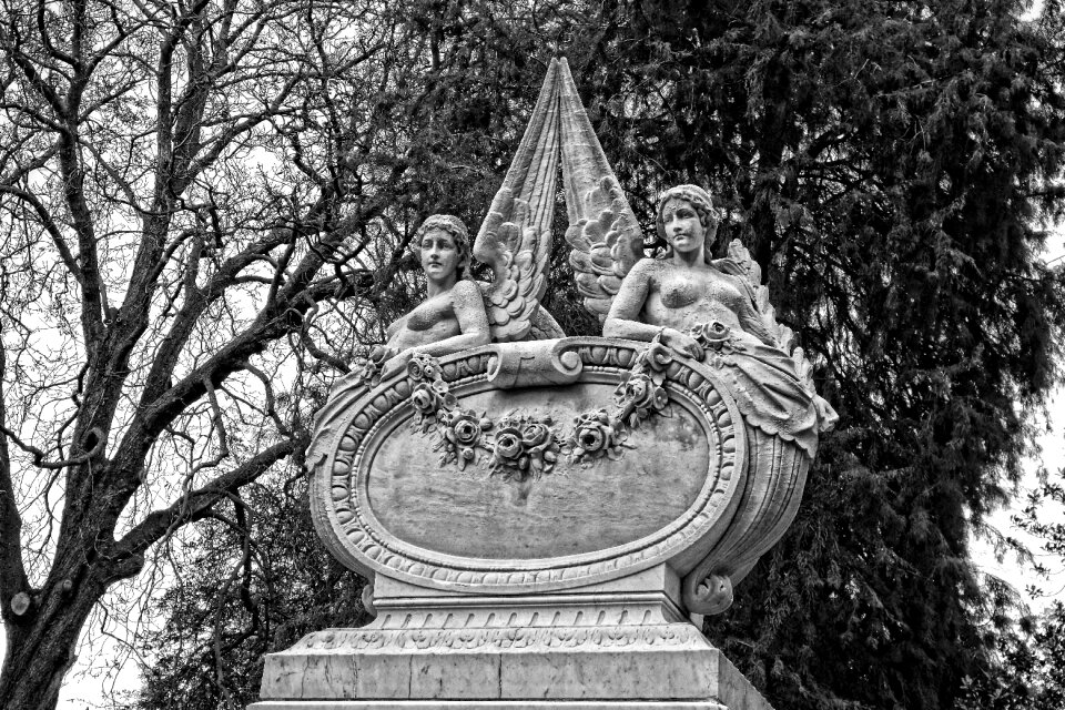 Ornate statue stone
