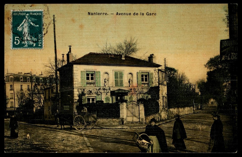 Nanterre.Avenue de la Gare