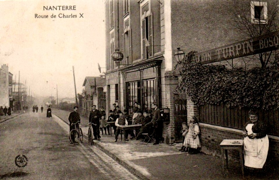 Nanterre.Route de Charles X