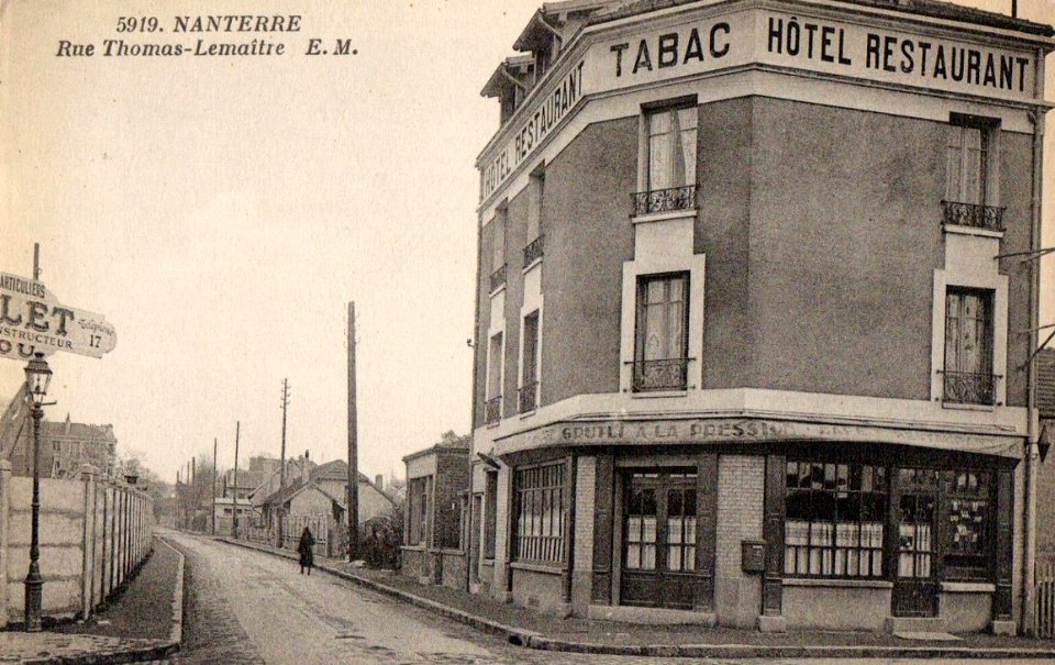 Nanterre.Rue Thomas-Lemaître