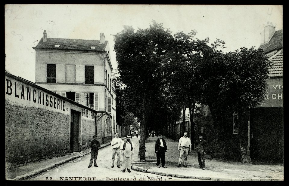 Nanterre.Boulevard du Nord.Rue de Stalingrad