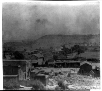 Napa City, from the Court House, looking East, Napa County LCCN2002719257