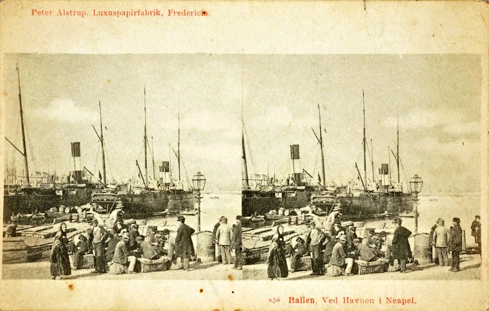 Naples Harbour, 1896-1912