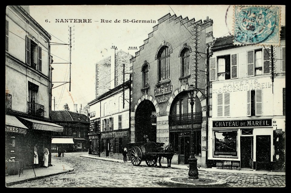 Nanterre.Rue de Saint-Germain