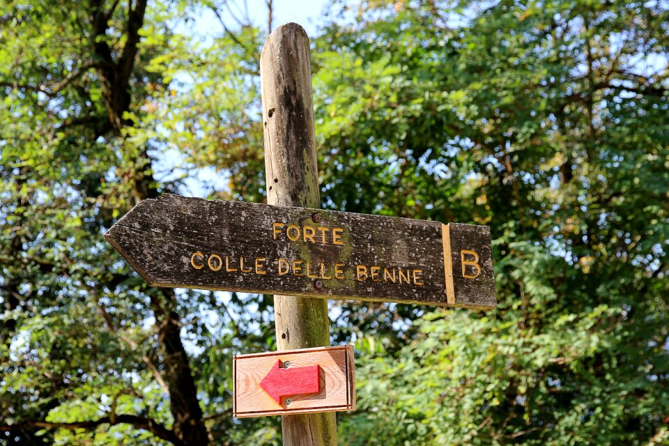Signposts note signs