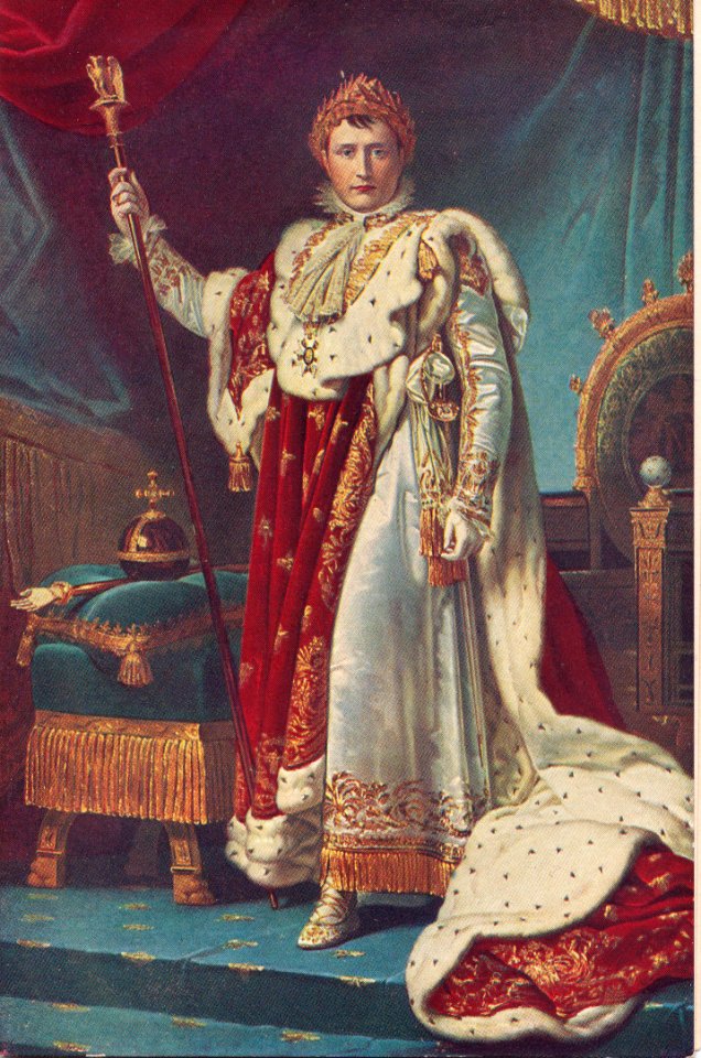 Napoleão B. ed. M. de L´armee, Hôtel des Invalides, 1º imp. 18 5 1804, França, Arquivo de Villa Mª, Açores