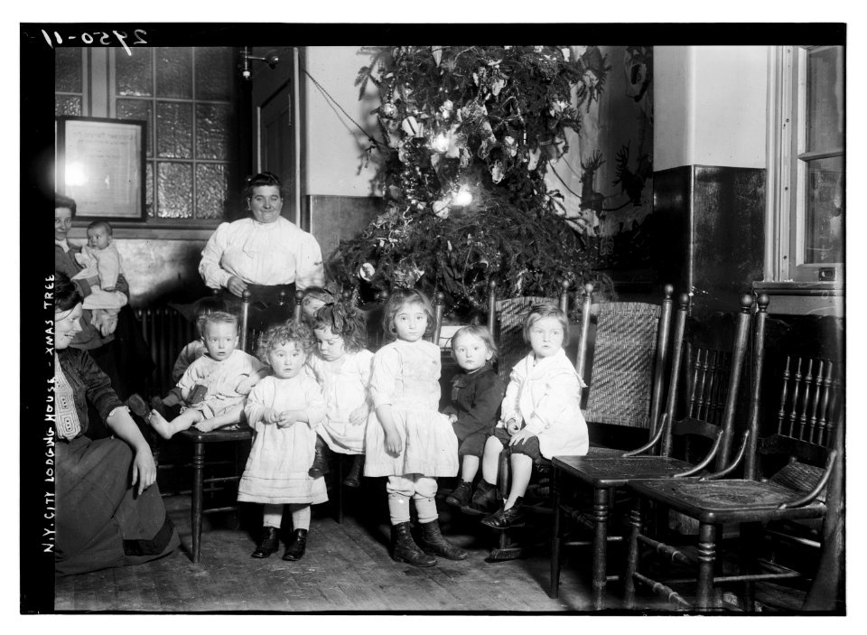 N.Y.C. lodging house - Xmas tree LCCN2014695107