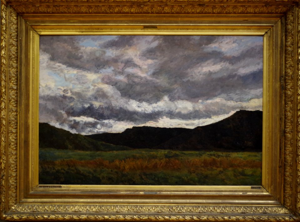 Na het avondlijk onweer Hippolyte Boulenger 1870-1871