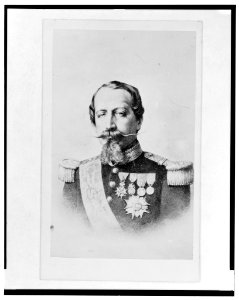 Napoleon III, head-and-shoulders portrait, facing front LCCN2005678210