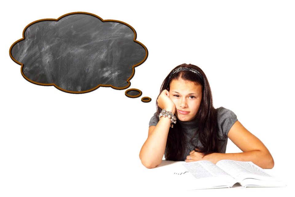 Board thought bubble think
