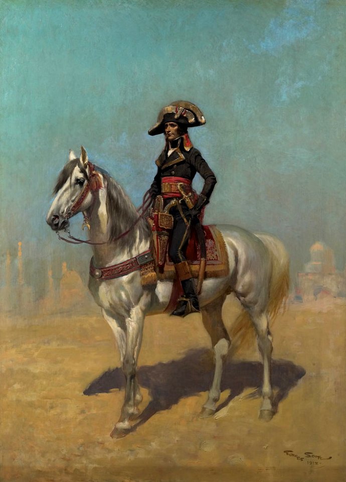 Napoleone in Egitto by Georges Scott