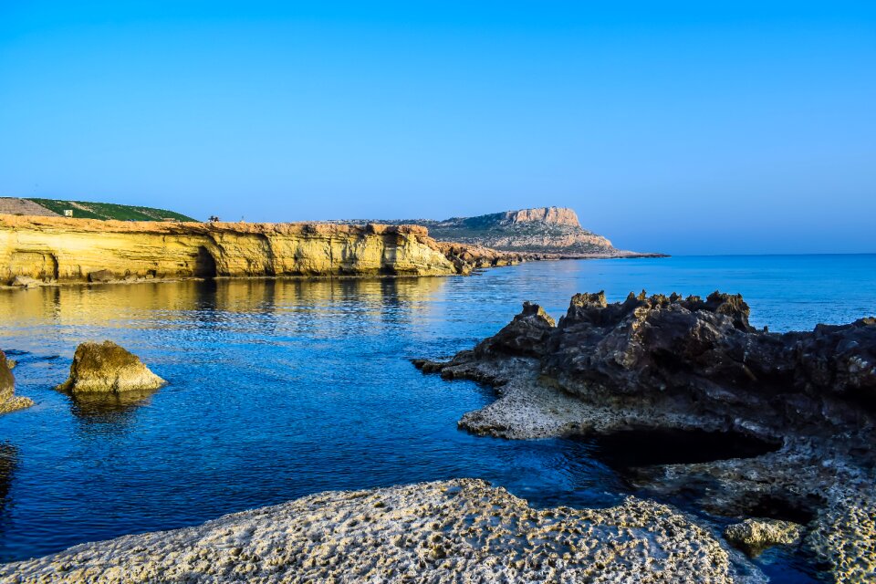 Cliff rock formation