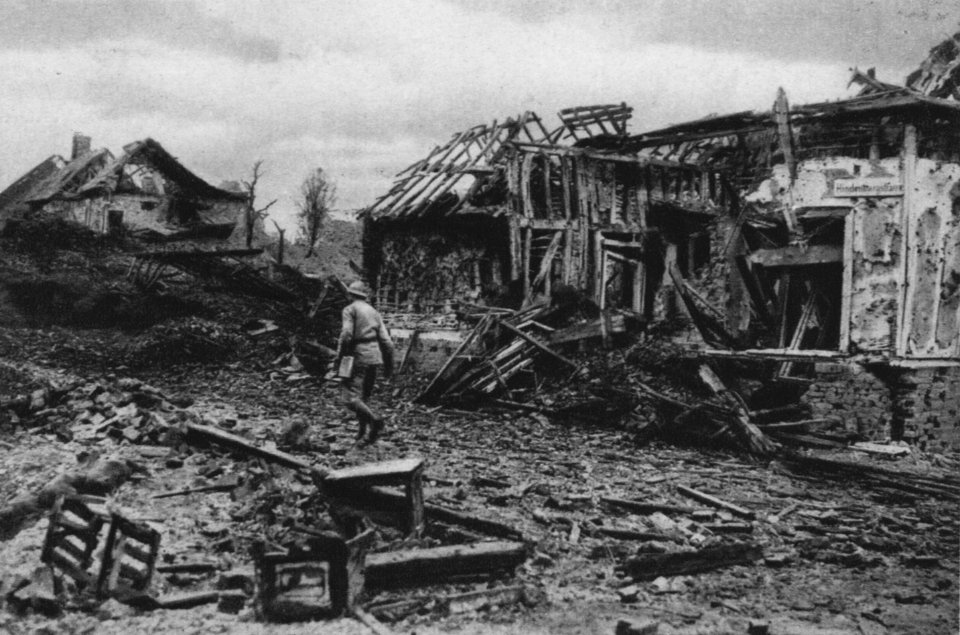 Nach der französisch-englischen Offensive an der Somme
