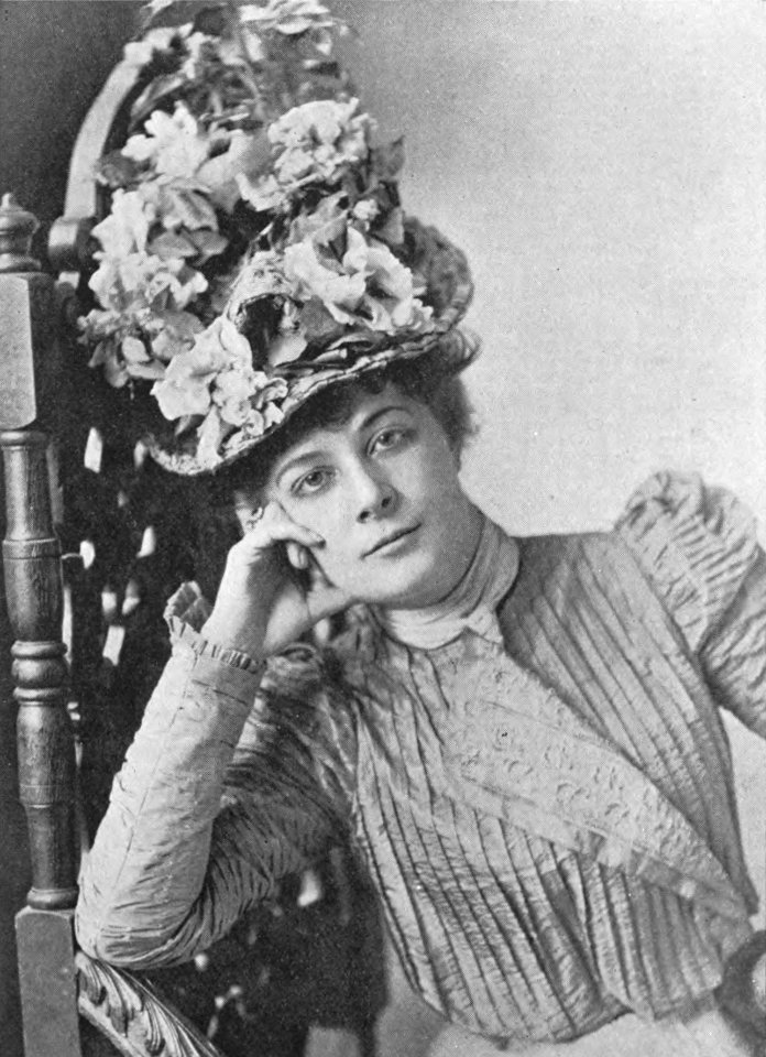 Nannette Comstock, stage actress. Falk