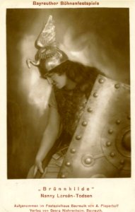 Nanny Larsén-Todsen als Brünnhilde
