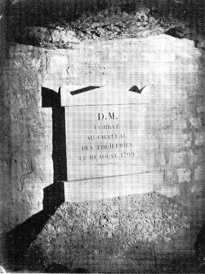 Nadar - Catacombes de Paris - NPS 29