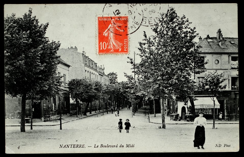 Nanterre.Boulevard du Midi