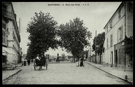 Nanterre.Place des Fêtes