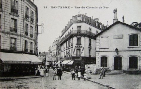 Nanterre.Rue du Chemin-de-Fer
