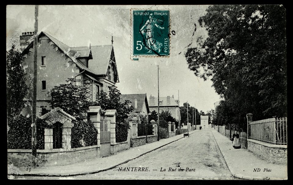 Nanterre.Rue du Parc
