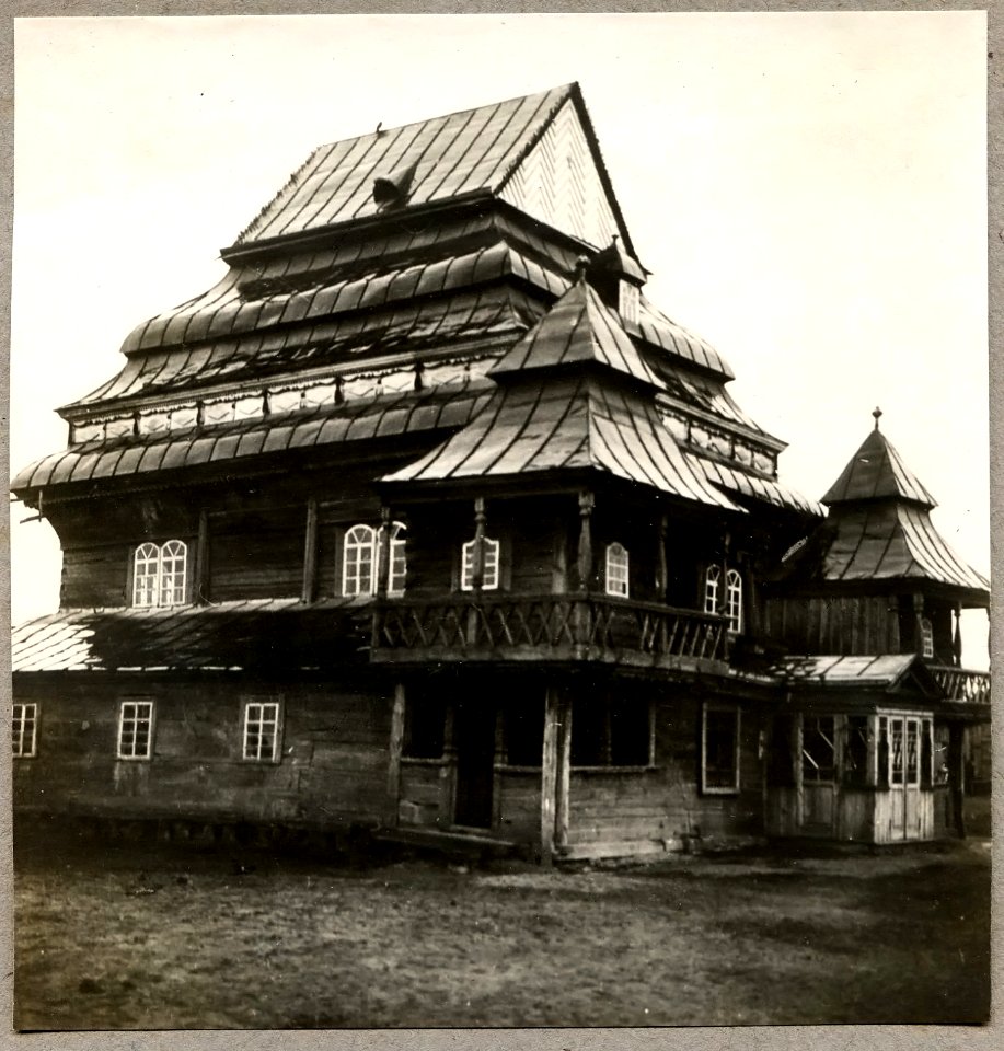 Naraŭlanskaja synagoga. Нараўлянская сынагога (1916) (2)