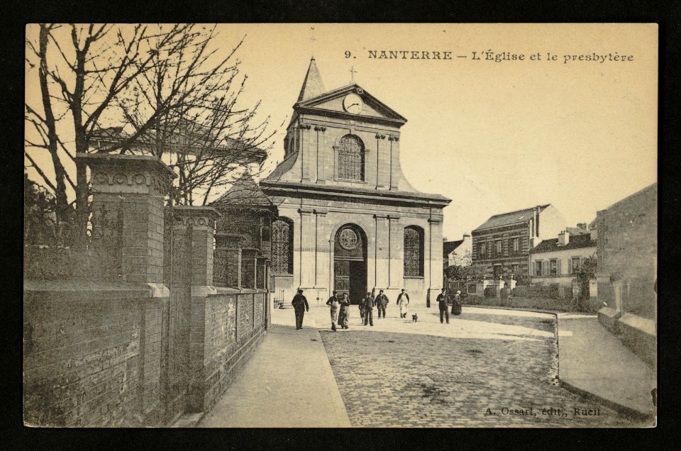 Nanterre.Église.Presbytère