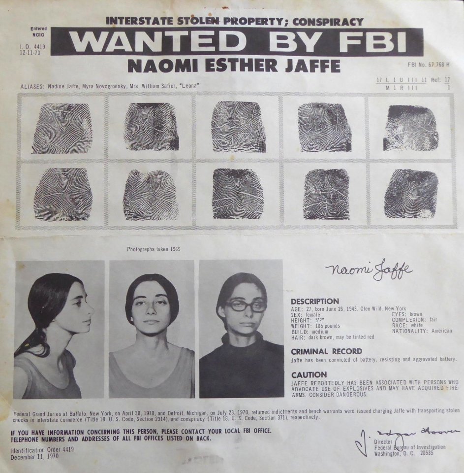Naomi-Jaffe-FBI-wanted