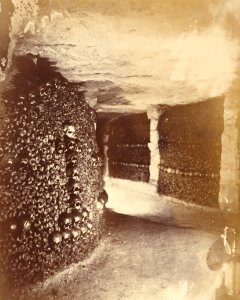 Nadar, View in the Catacombs, 1861