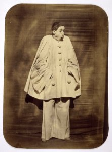 Nadar-Tournachon Deburau Pierrot