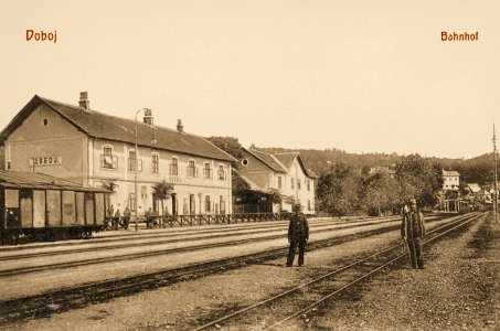 Narrow-Gauge-Railway Bosnabahn Station-Doboj (2)
