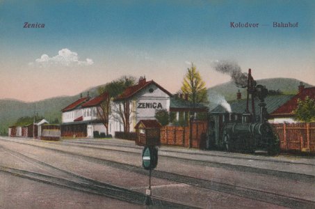 Narrow-Gauge-Railway Bosnabahn Station-Zenica 03