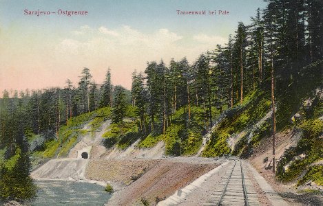Narrow-Gauge-Railway Ostbahn Tunnel-No-10 West-of-Pale