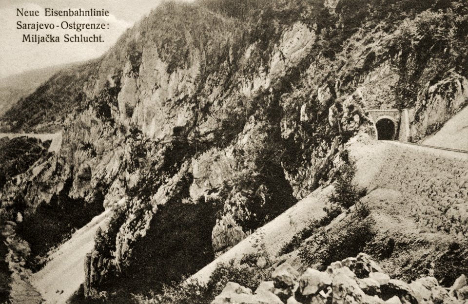 Narrow-Gauge-Railway Ostbahn Tunnel-No-5 West-of-Pale