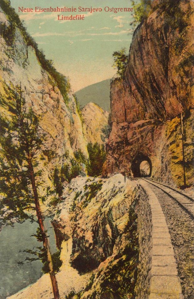 Narrow-Gauge-Railway Ostbahn Tunnel-No-66 South-of-Most-na-Drini