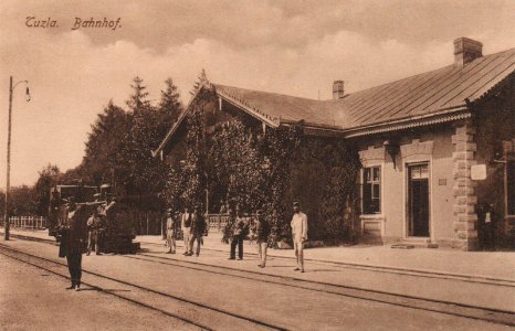 Narrow-Gauge-Railway DTSH Station-Tuzla