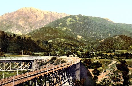 Narrow-Gauge-Railway Narentabahn Sarajevo-Mostar Bridges-near-Jablanica